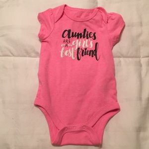 Cat & Jack Aunties Onesie